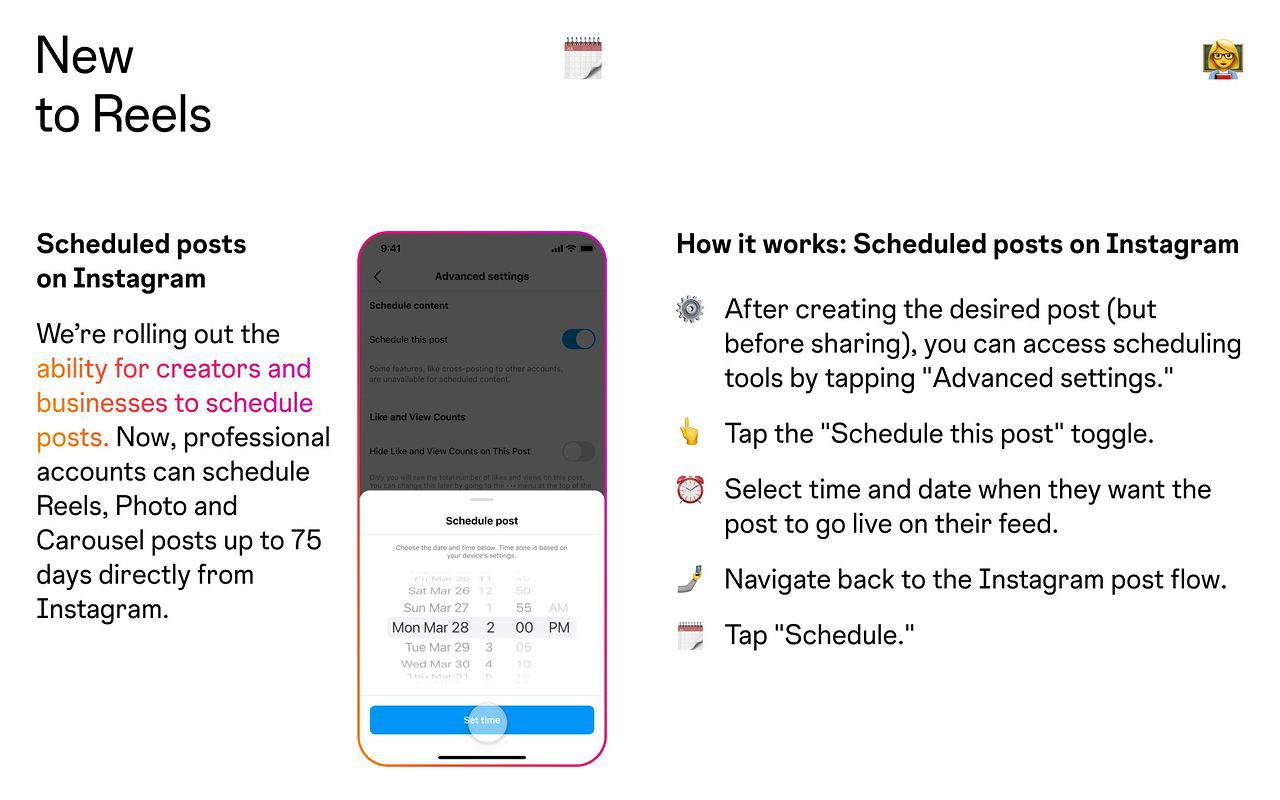 instagram post scheduler app