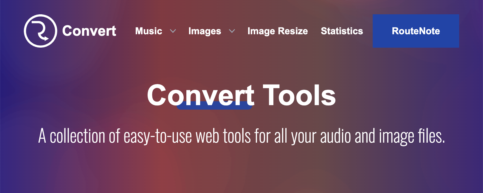 RouteNote Convert – convert and resize images online for free