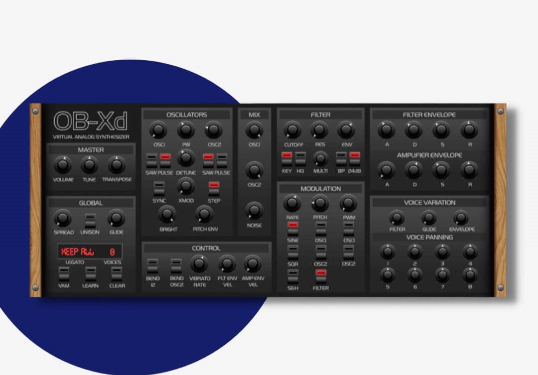 discoDSP OB-Xd is best free analog synth emulation.