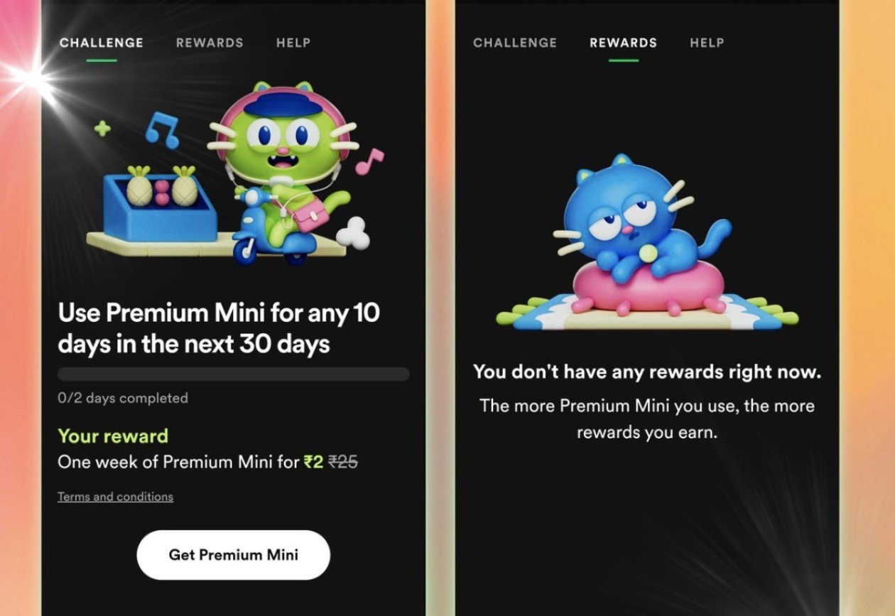 Spotify Rewards Program: One week of Premium Mini for just ₹2 in India