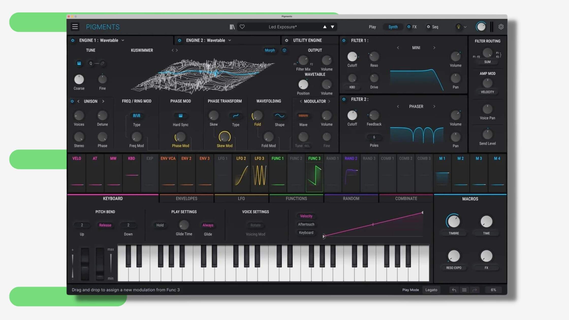 Pigments 4 is here with lots of new features for deep sound design sessions