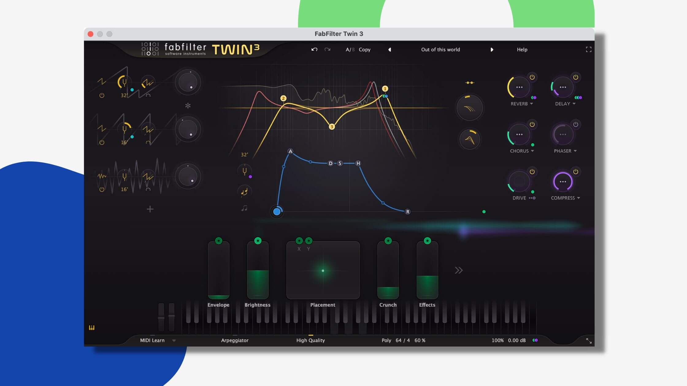 FabFilter Twin 3 is here with huge UI improvements for a better sound design experience