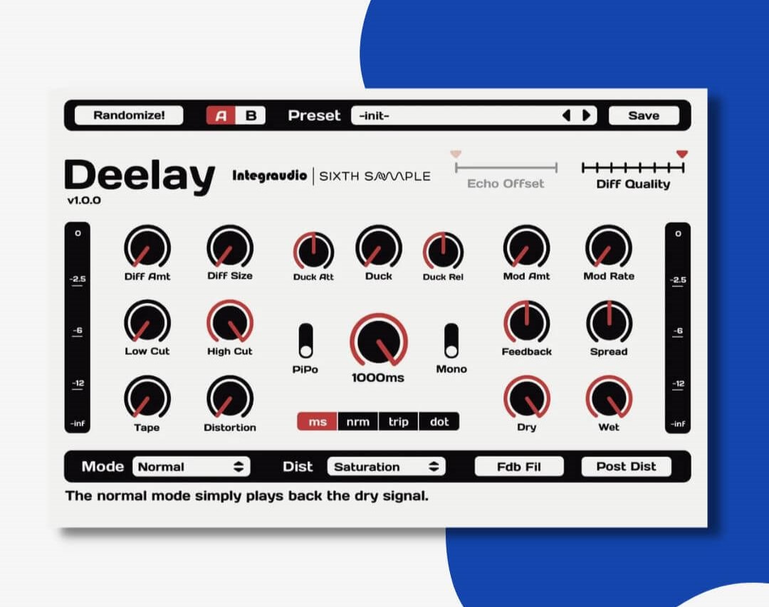 Deelay is one of the bets bits of free music software there is, to the point that it shouldn