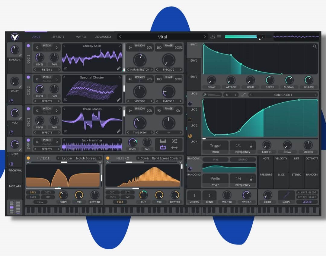 Vital is a free wavetable synthesizer that rivals the popular paid wavetable synths Serum and Massive. Vital