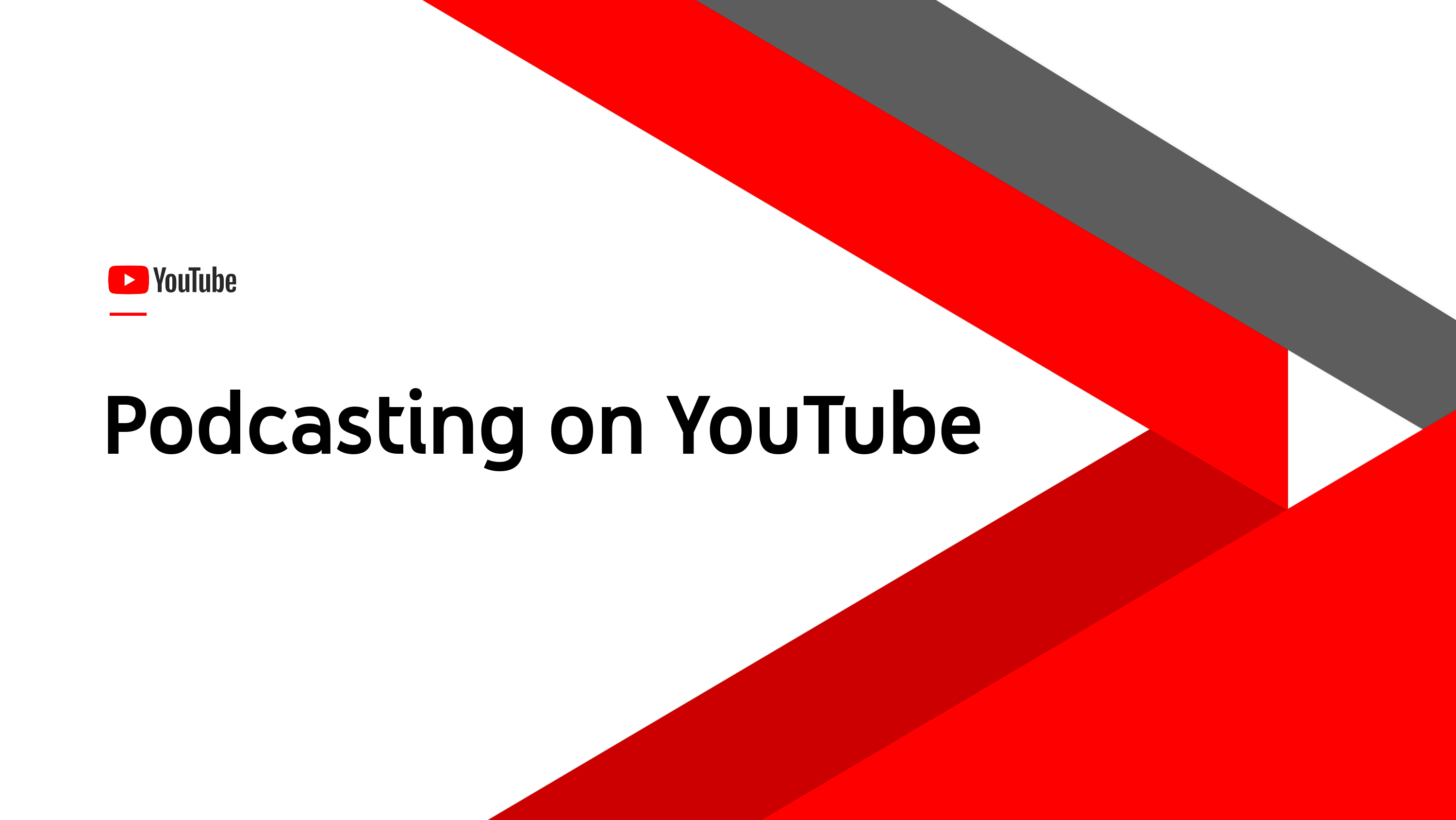 How to create a podcast in YouTube Studio (video)