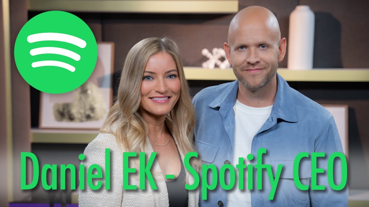 iJustine interviews Spotify CEO Daniel Ek after Stream On 2023 (video)