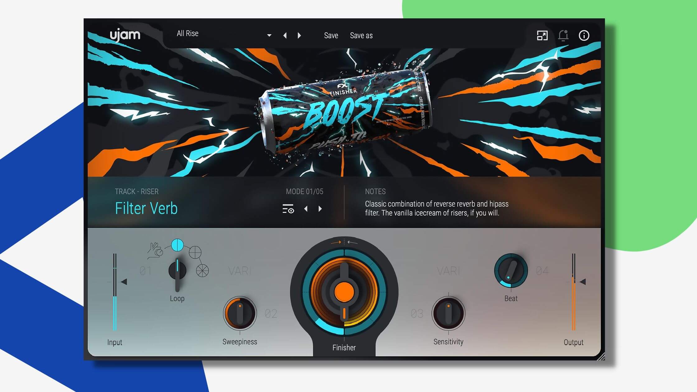 UJAM releases BOOST – effect plugin for creating musical effects, in their Finisher series