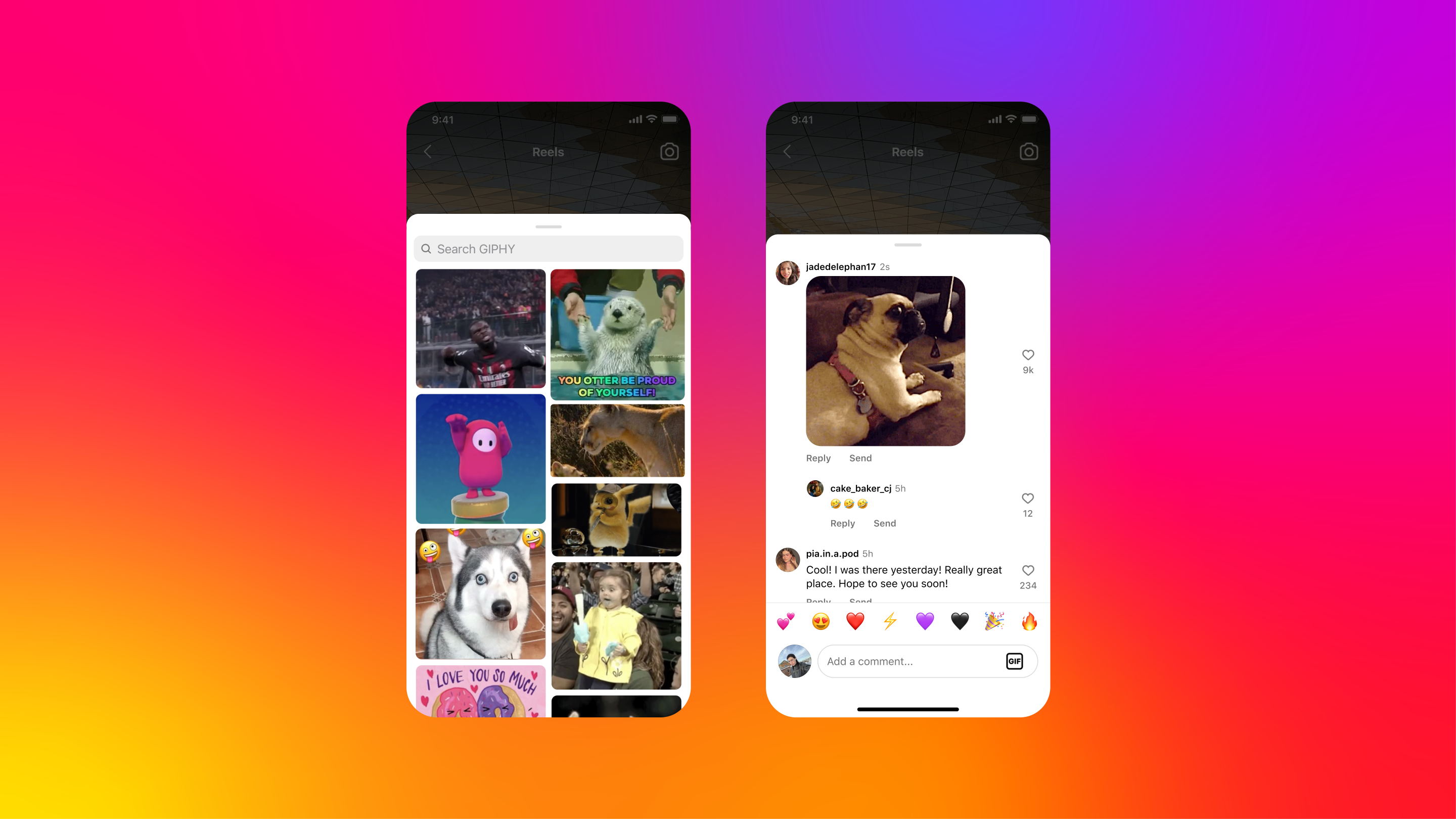 How to comment on Instagram posts and Reels with GIFs - RouteNote Blog