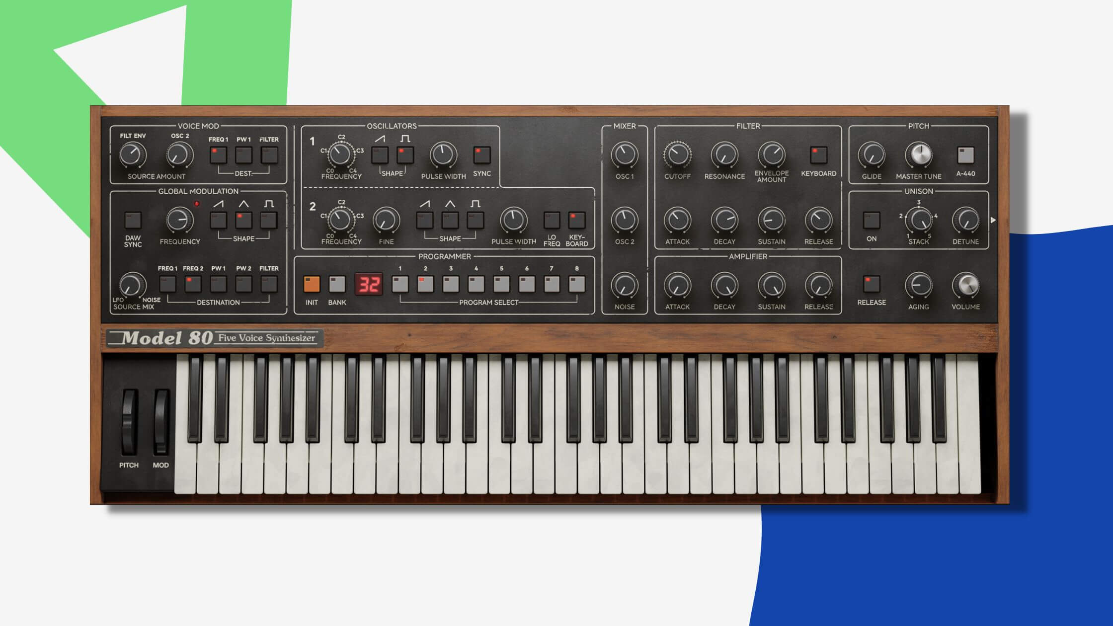 Softube release Model 80 synth – the classic Prophet 5 in plugin form