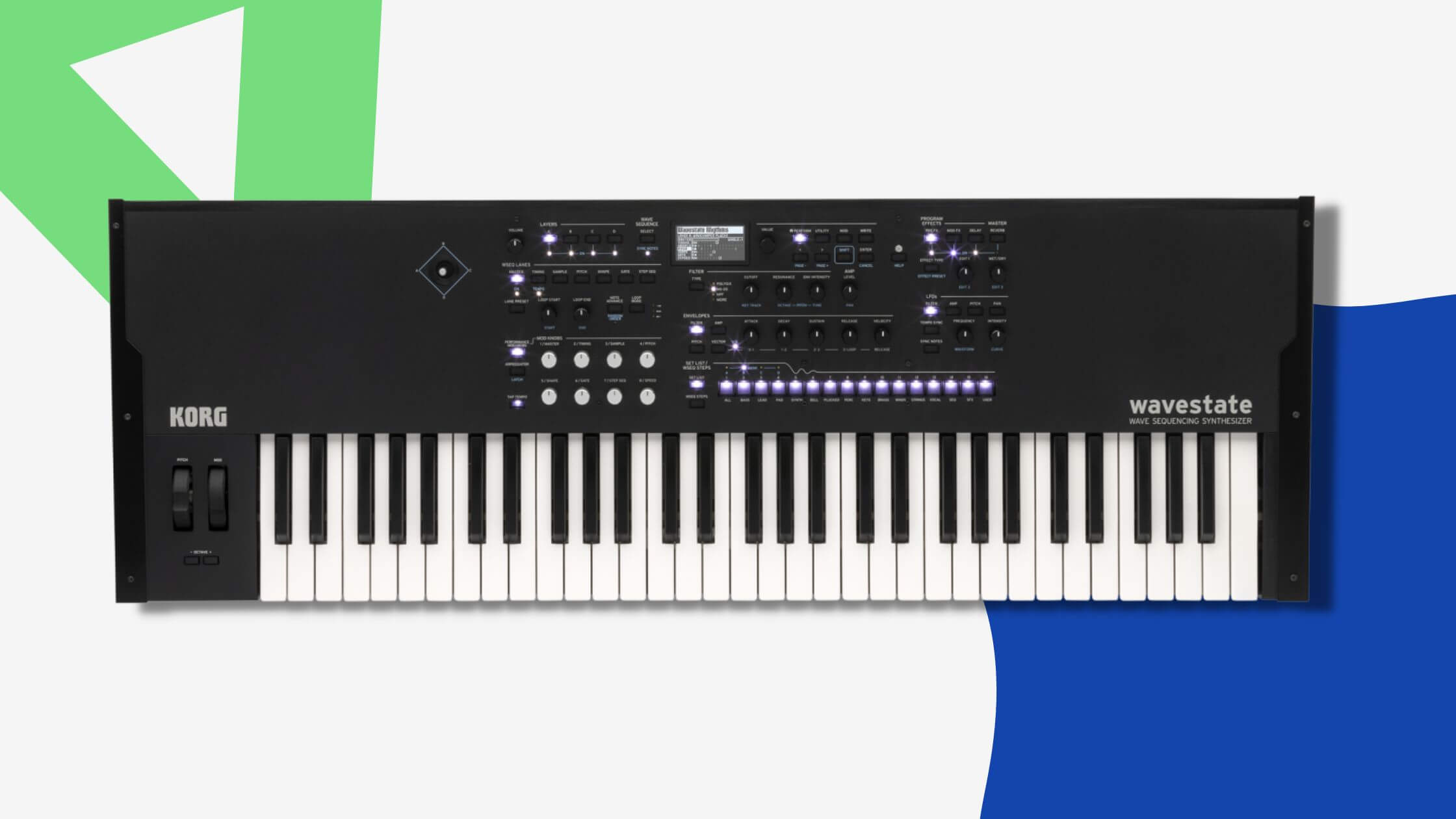 Korg announces Wavestate Mk II, SE, & Platinum Wave Sequencing synthesizers