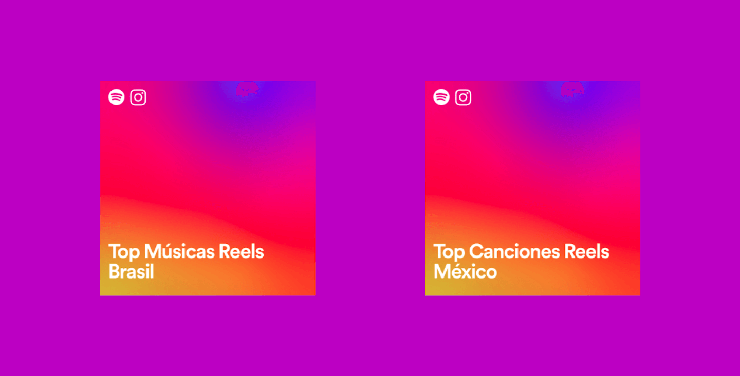 Spotify lança Reels Chart, playlist com as 50 músicas mais populares do  Instagram 