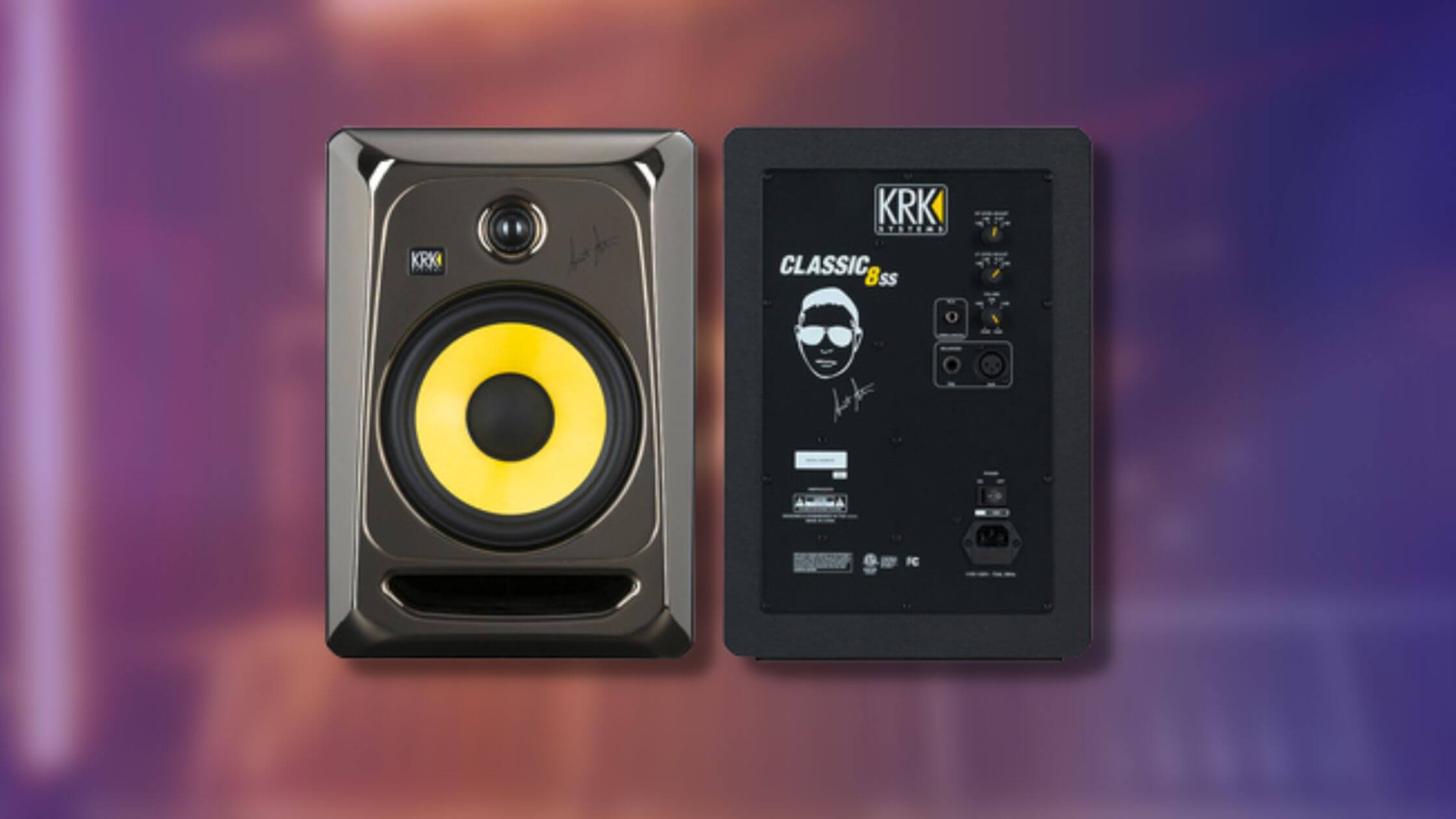 KRK & Dr Dre producer release CLASSIC 8ss studio monitors – limited run of 500