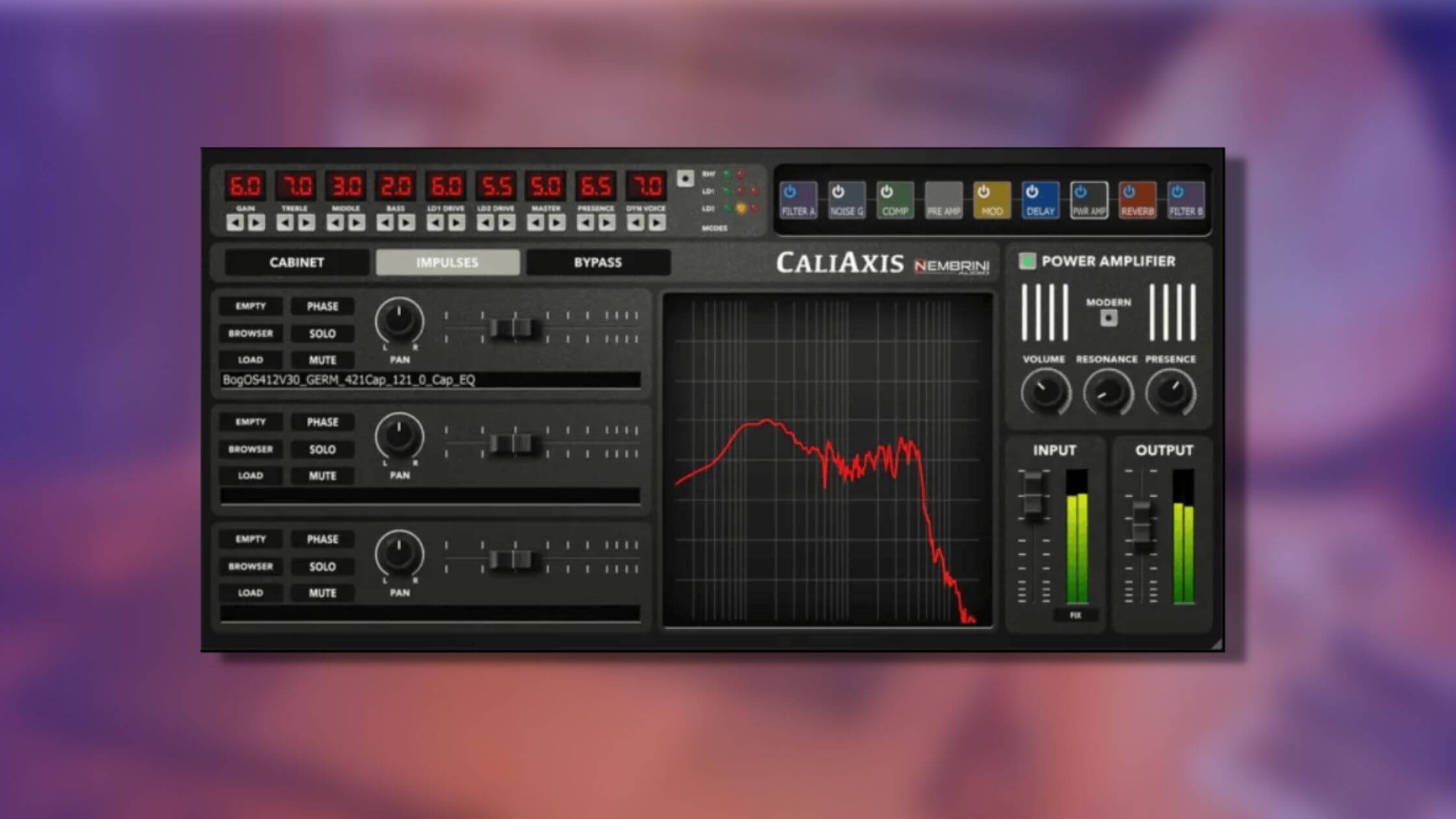 Nembrini Audio release Cali Axis – bring an arsenal of powerful guitar tones to your DAW
