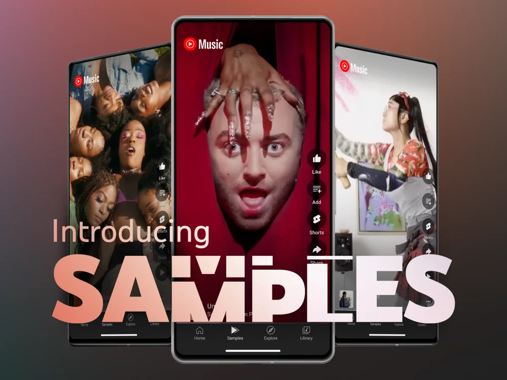 YouTube Music’s new Samples feature introduces short-form videos to the app