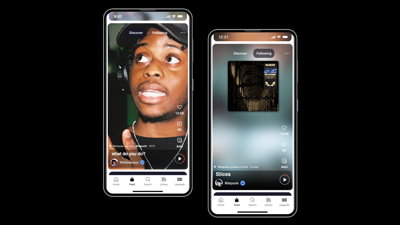 SoundCloud updates the Feed, bringing TikTok-like recommendations