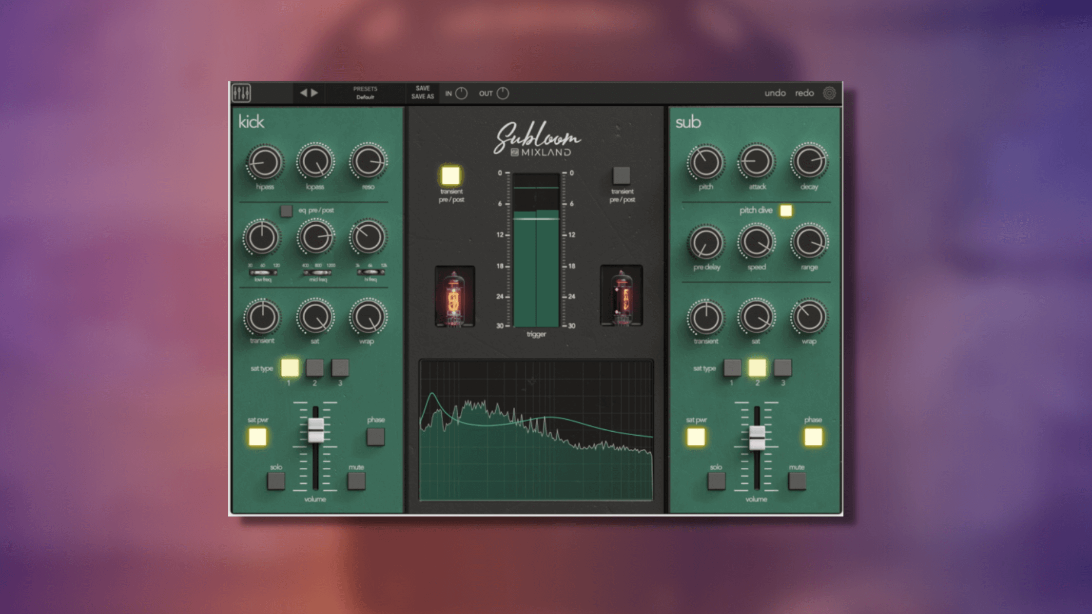 Mixland Subloom: feature-rich drum mixing plugin for mixing