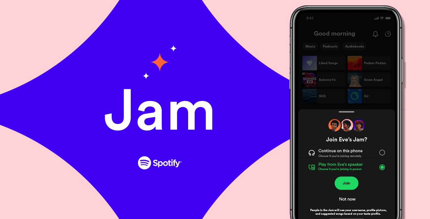 How many people can Spotify Jam?