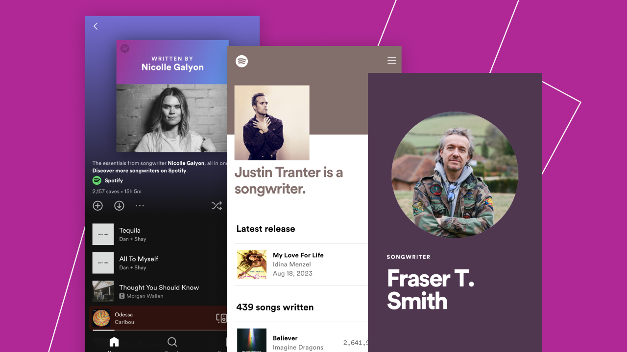 Spotify’s new promo tools empower the unsung heroes, bringing songwriters to the front
