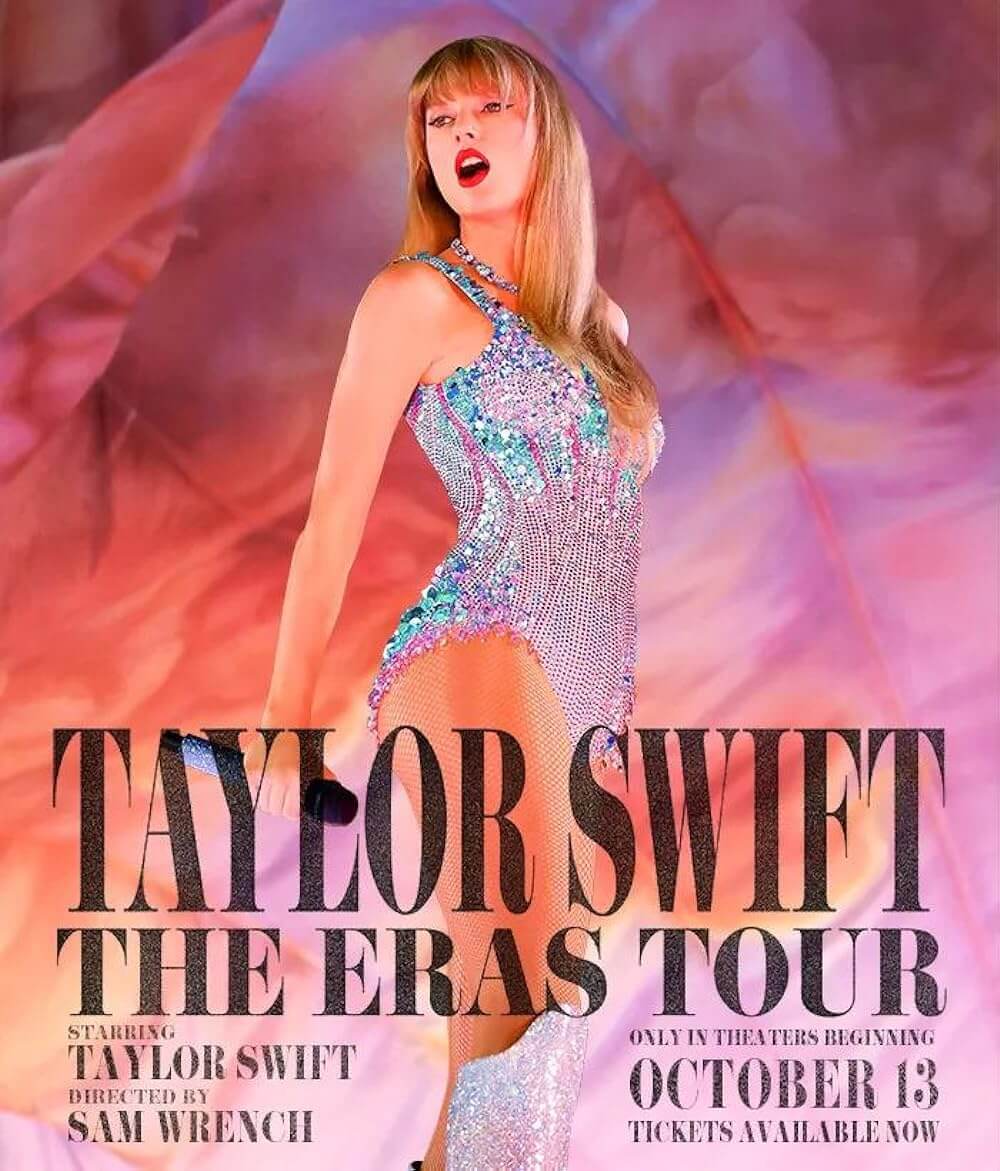 As of October 4th, the "Eras Tour" concert film has amassed over $100 million in advance ticket sales globally with a week left until it premieres in over 8,500 theatres across 100 countries on October 13. AMC reported that ticket demand was particularly strong for premium large-screen formats like IMAX, Dolby Cinema, PRIME at AMC, and other premium experiences.