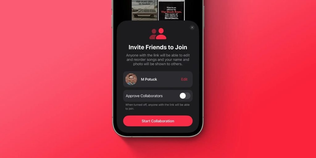 Apple Music’s collaborative playlists aren’t in iOS 17.2