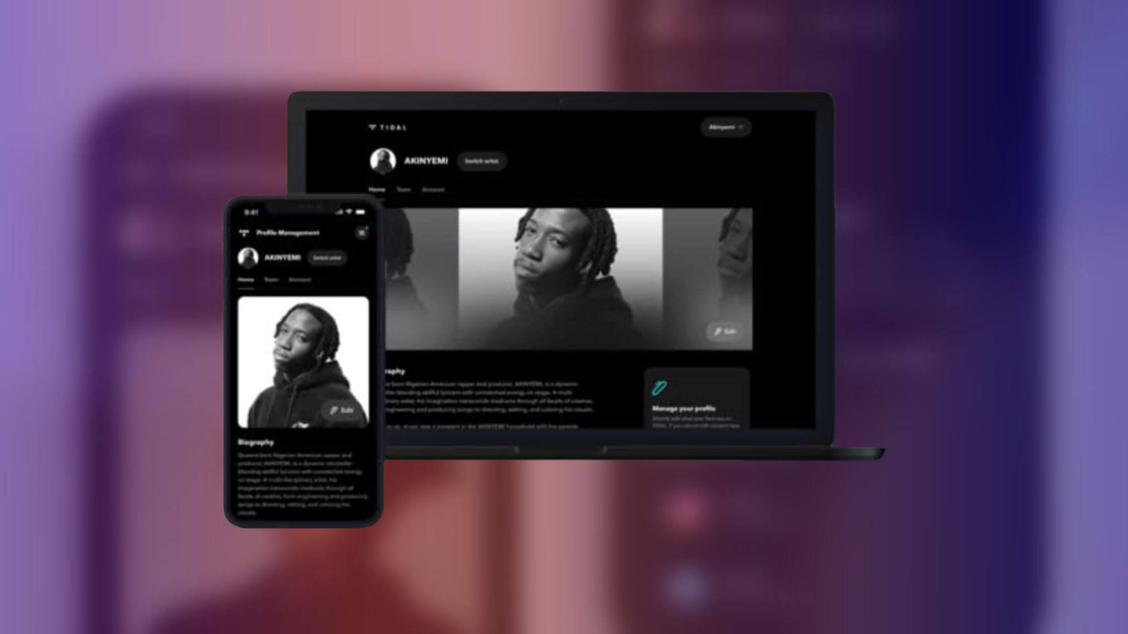 TIDAL Artist Home gives artists creative control over their profiles on TIDAL