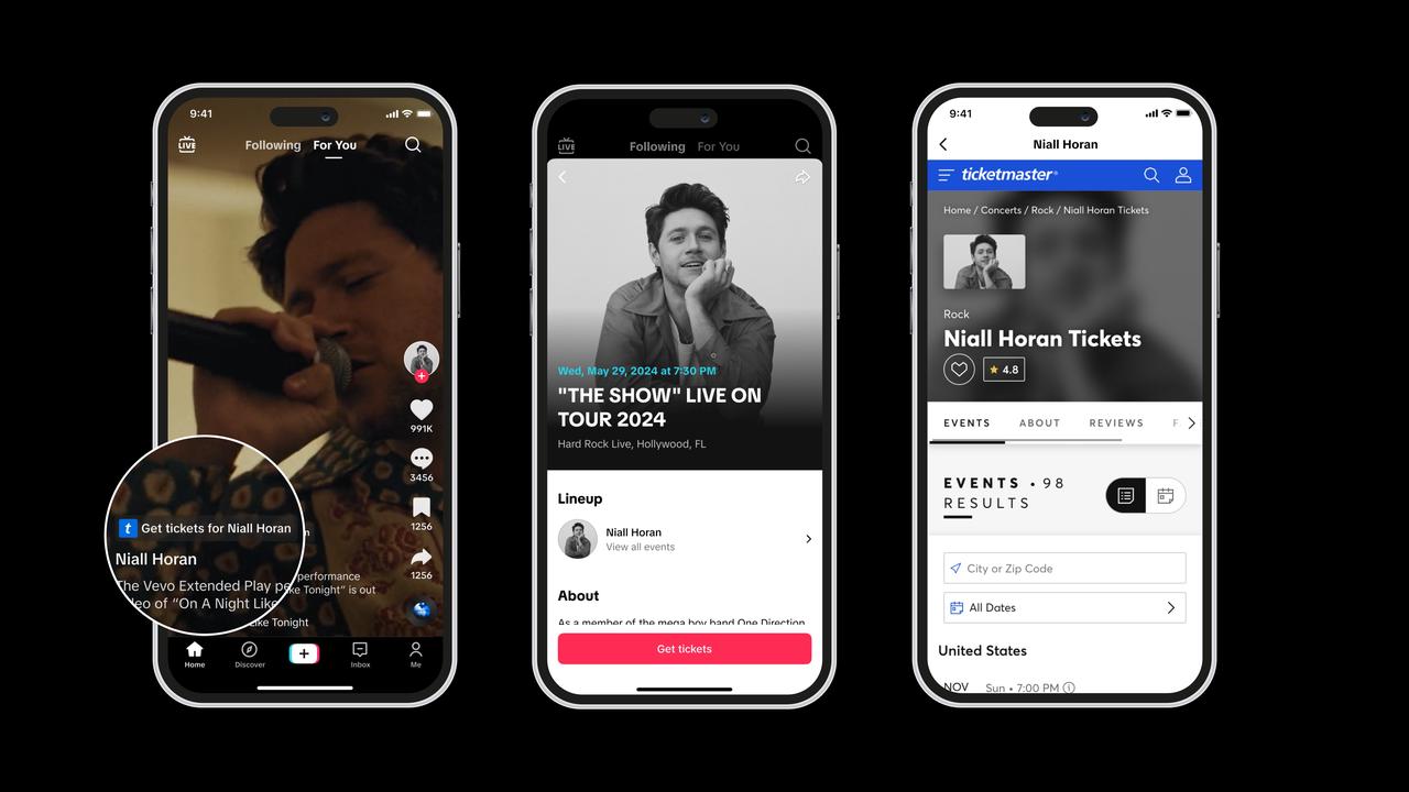 Artists can share concerts on TikTok in 20 new countries