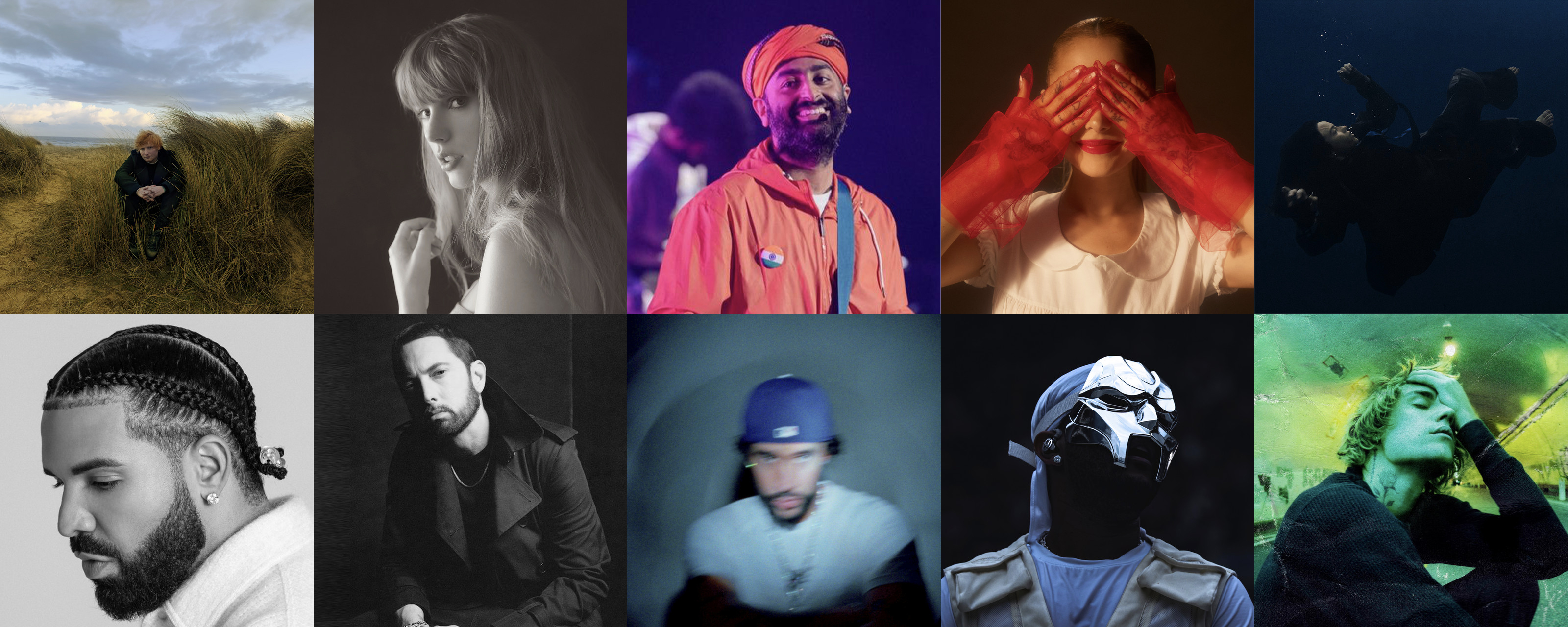 The 10 biggest artists on Spotify in 2024