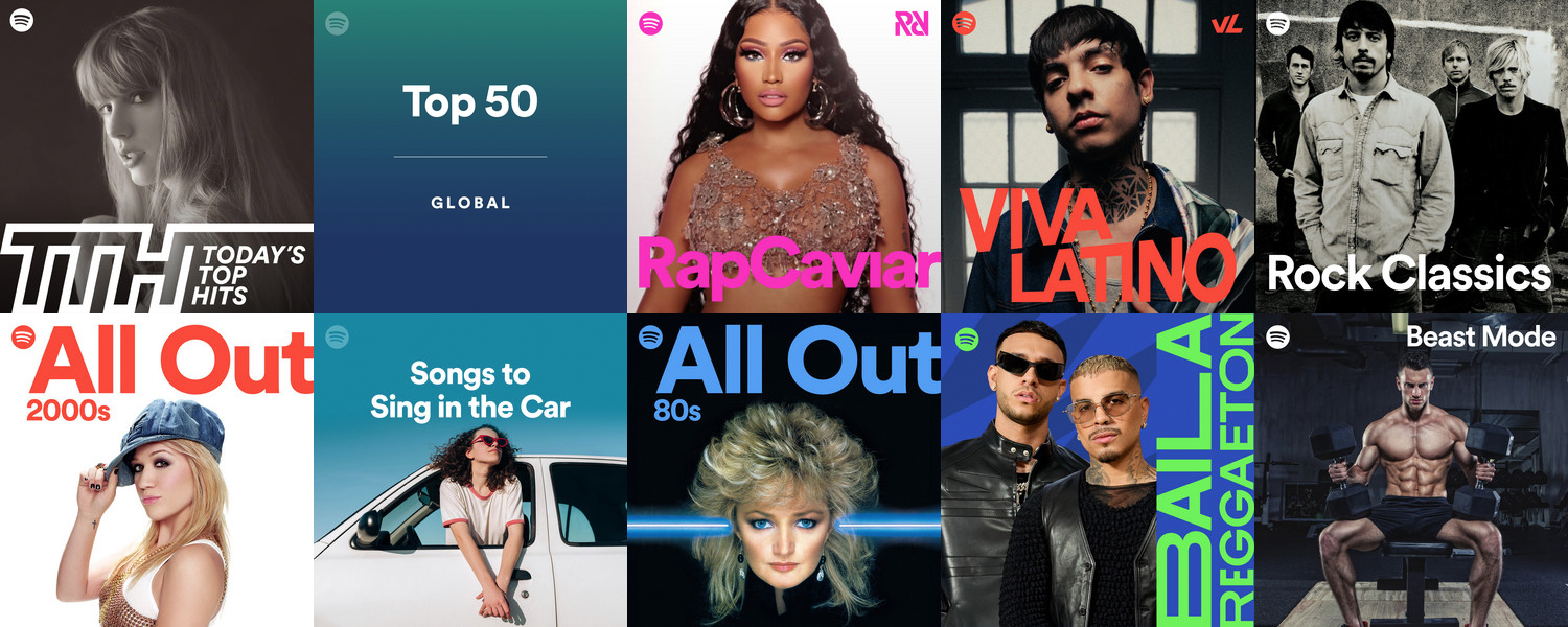 Top 10 most followed playlists on Spotify 2024