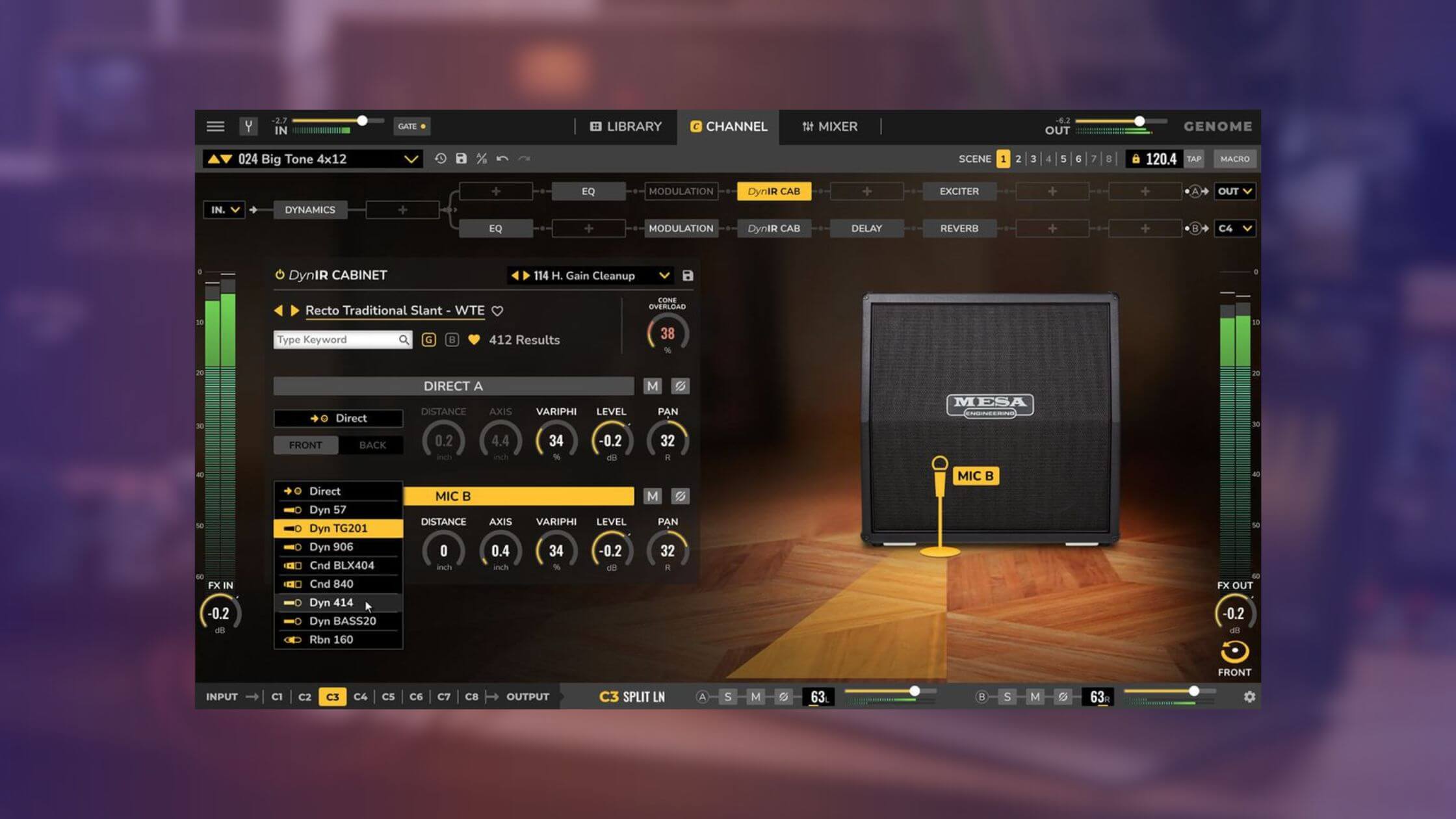Two Notes Audio Genome: affordable guitar channel strip offering effects, amp sims, cabinets and more…