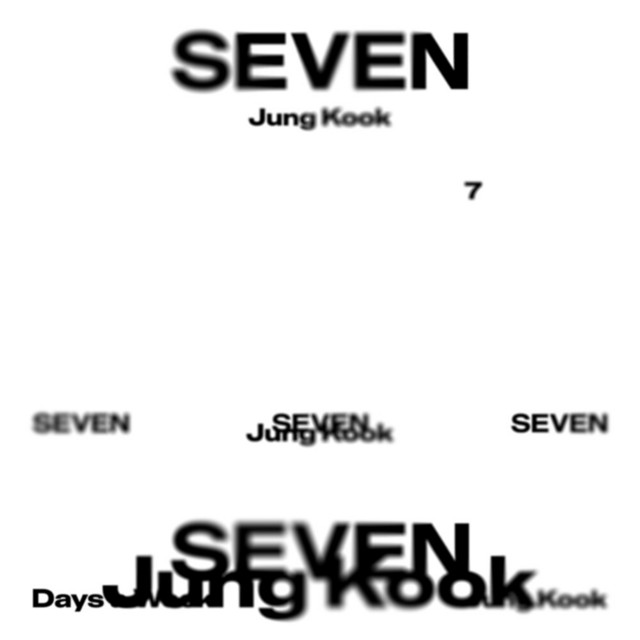 The artwork for Jung Kook - Seven (feat. Latto)