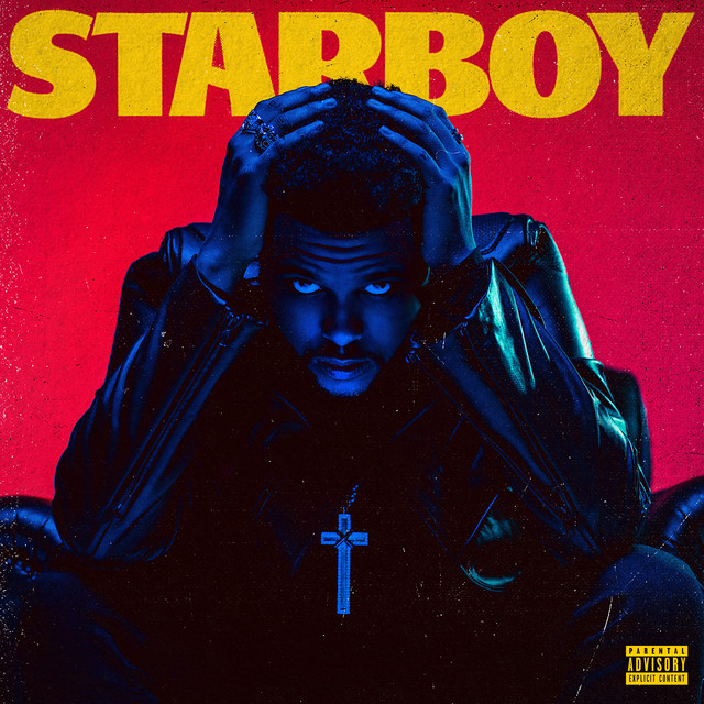 The artwork of The Weeknd - Starboy
