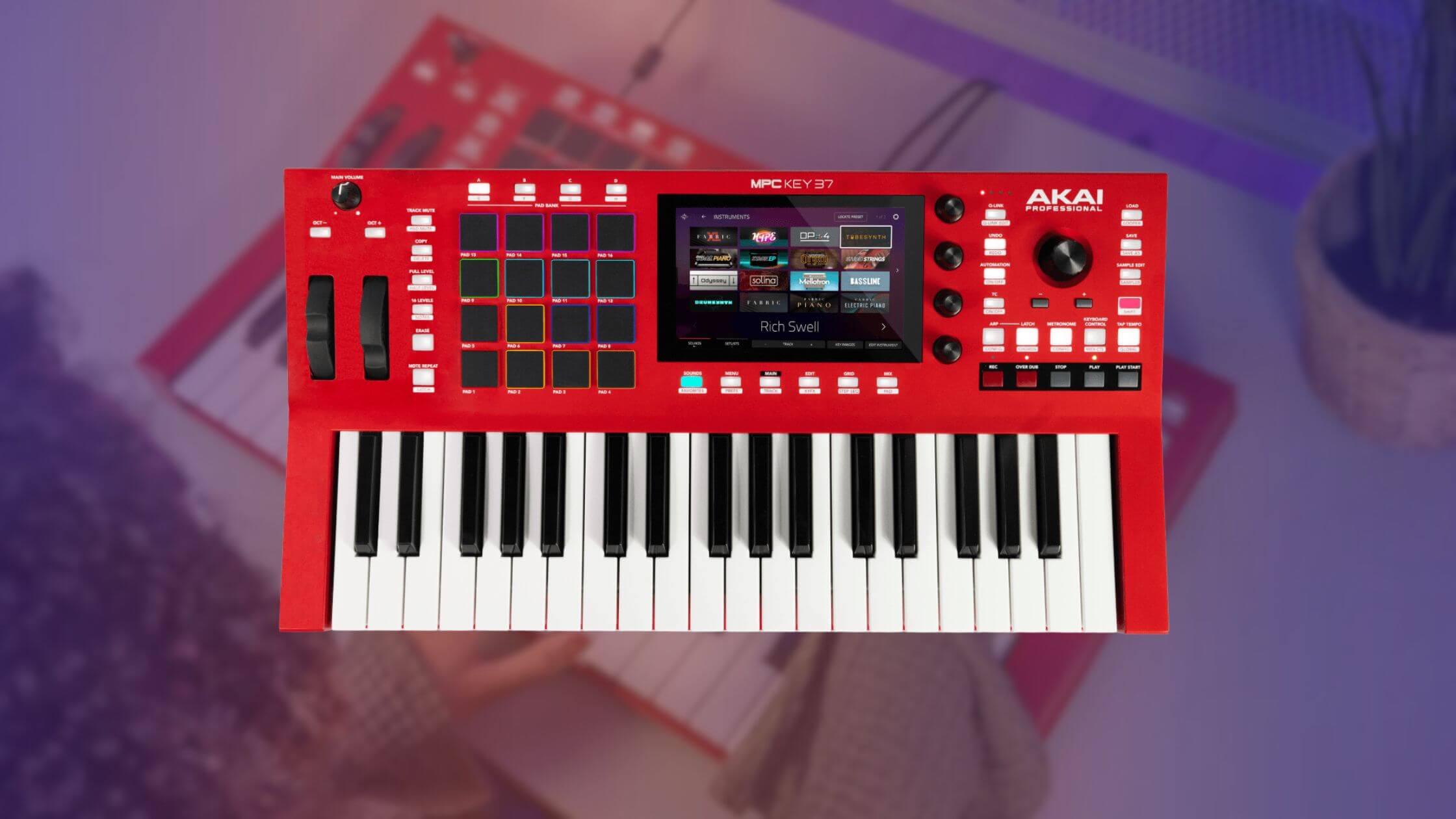 Akai Launches MPC Key 37: a compact synth and sampling workstation for artists everywhere