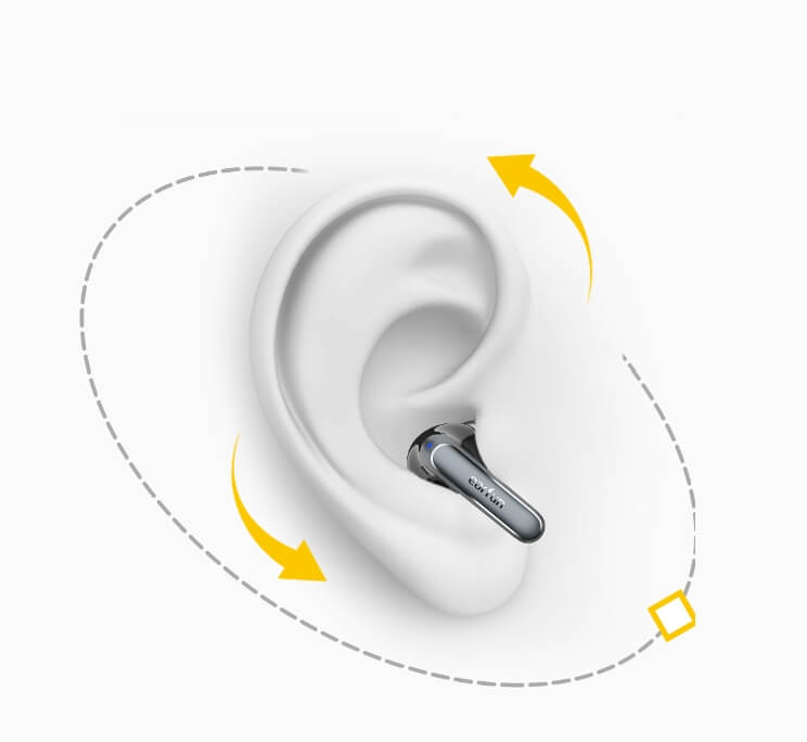 The EarFun Air 2 twist into the ear canal and sit tightly, helping improve sound isolation.