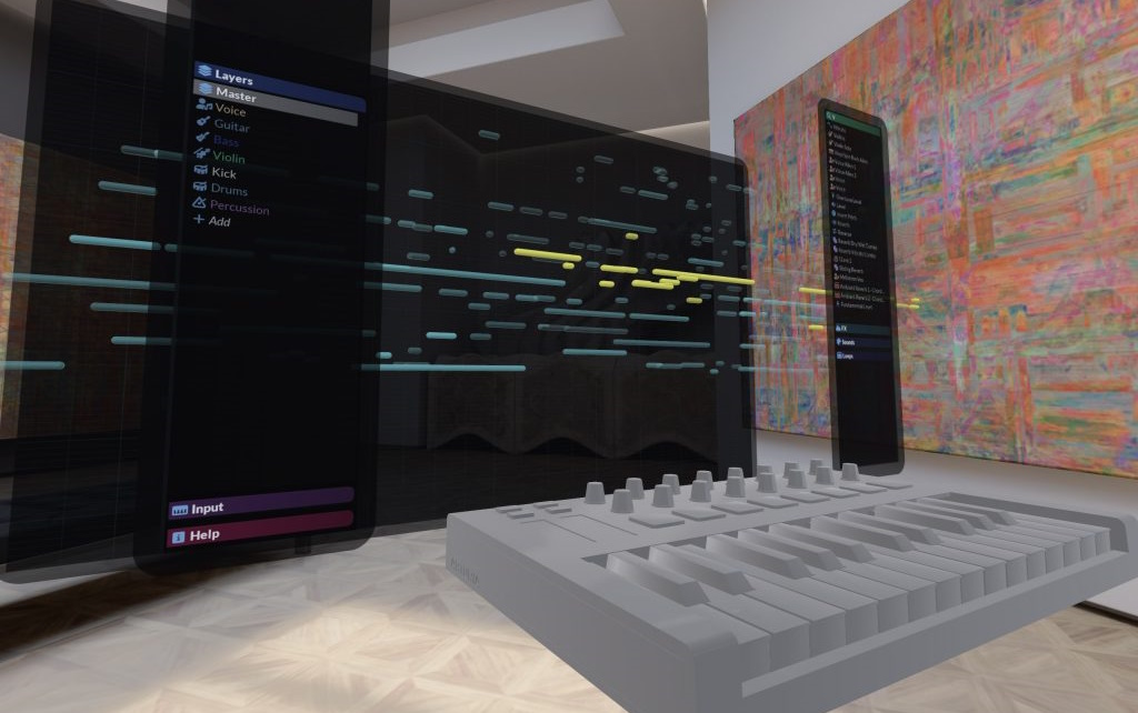 Immersive music production? The first Apple Vision Pro DAW