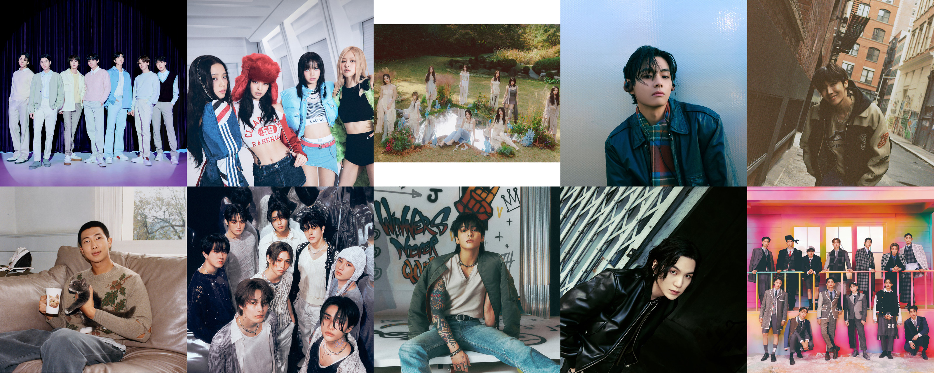 Top 10 most followed K-pop artists on Spotify in 2024