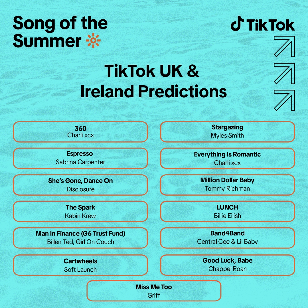 TikTok has this summer’s hottest songs lined up