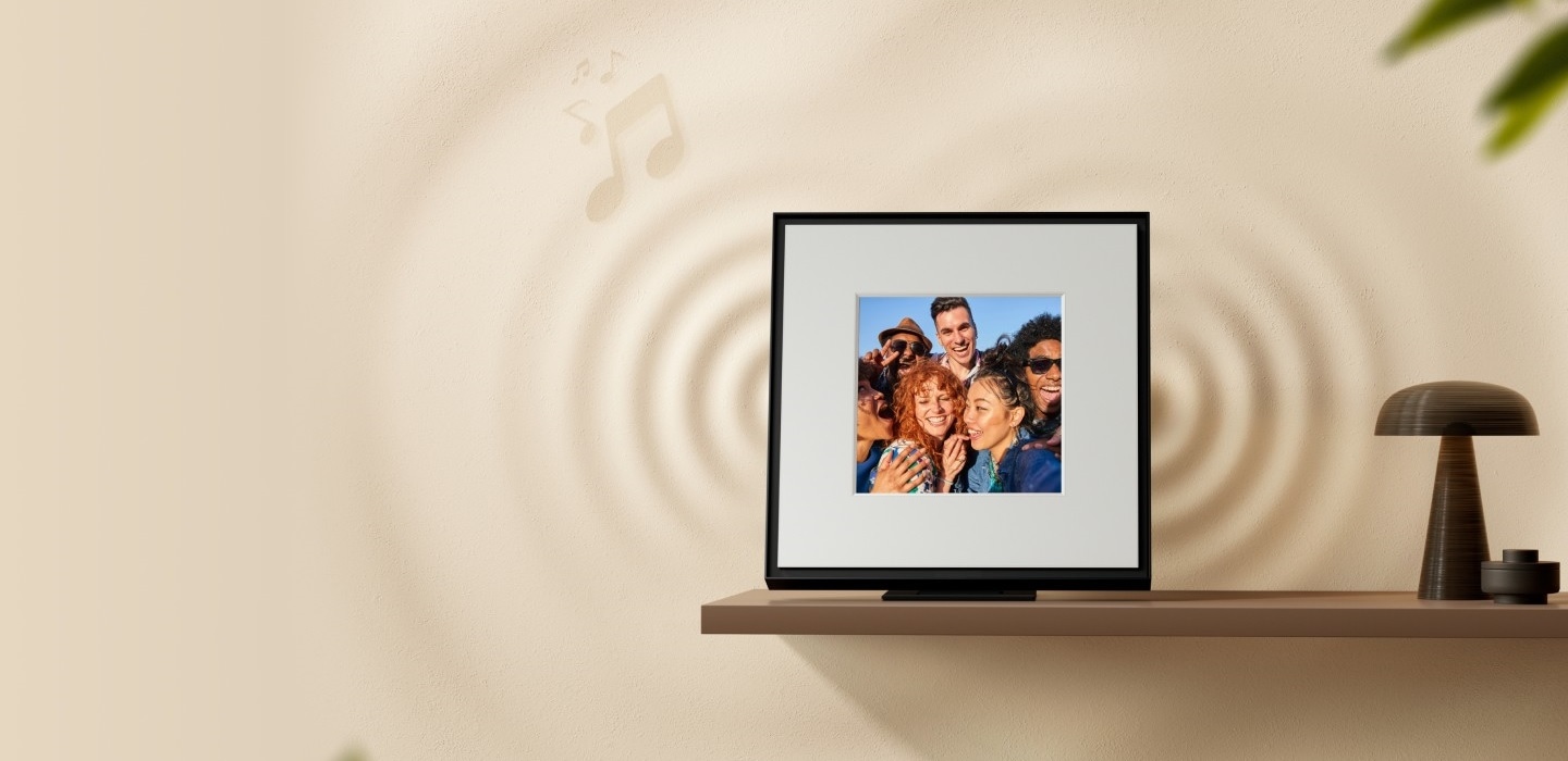 Samsung Music Frame hides your speakers behind a picture