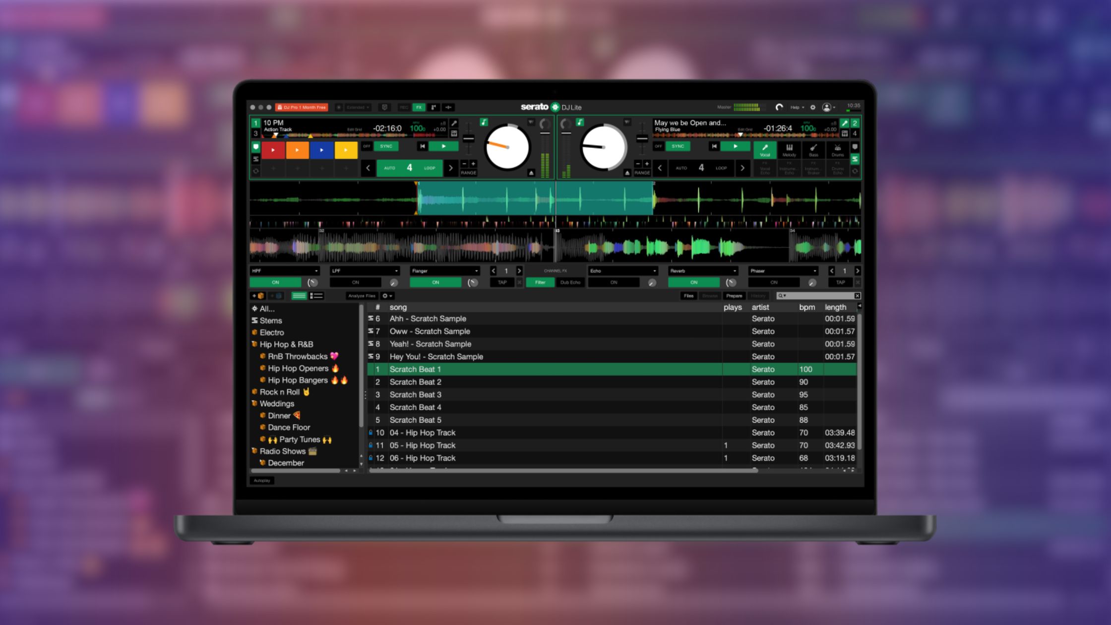 Serato DJ Pro and DJ Lite updates: Enhanced FX Suite and Apple Sillicon support