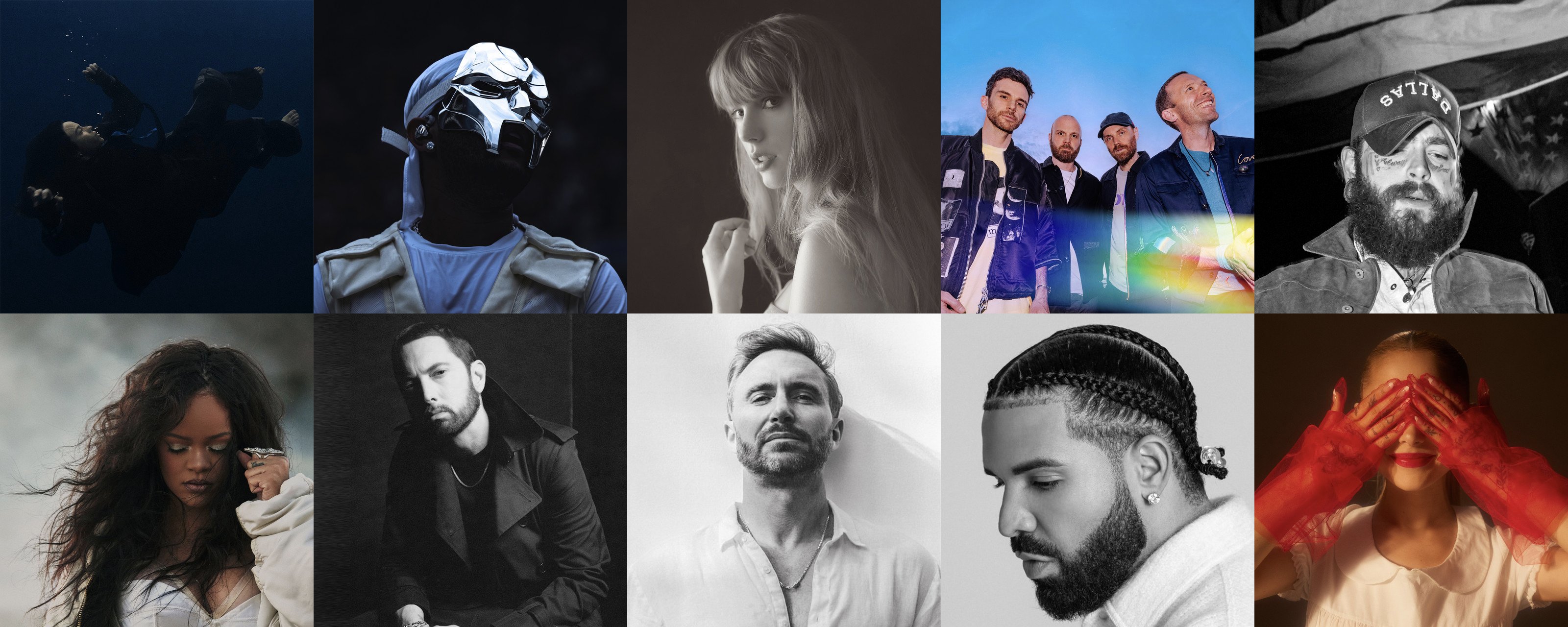 Top 10 most-streamed artists on Spotify – artists with the most monthly listeners in 2024