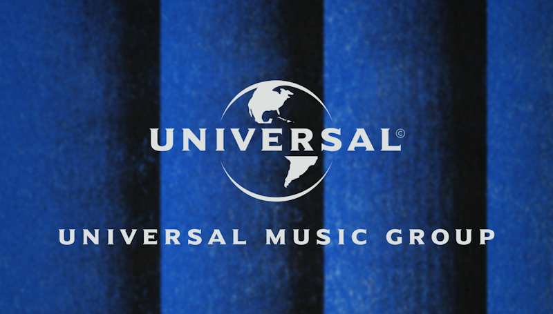 UMG universal music group logo curtains