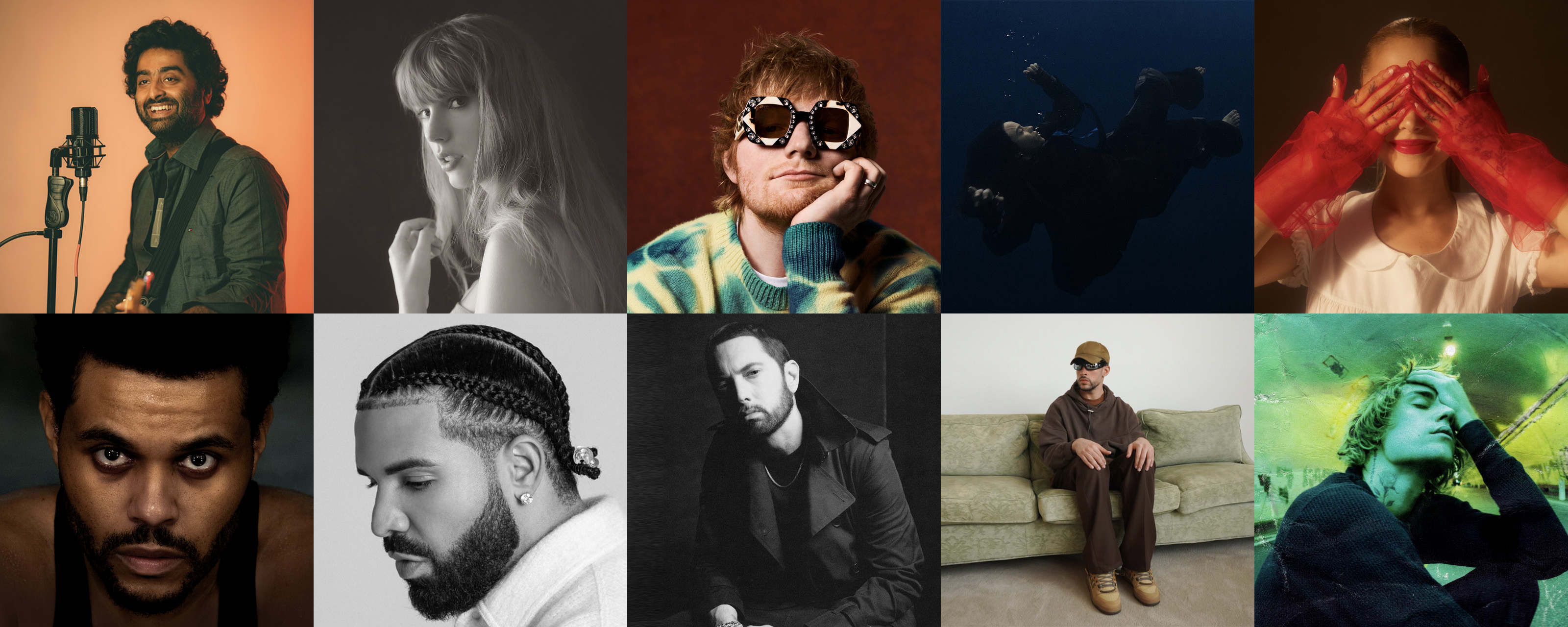 The 10 biggest artists on Spotify in 2024