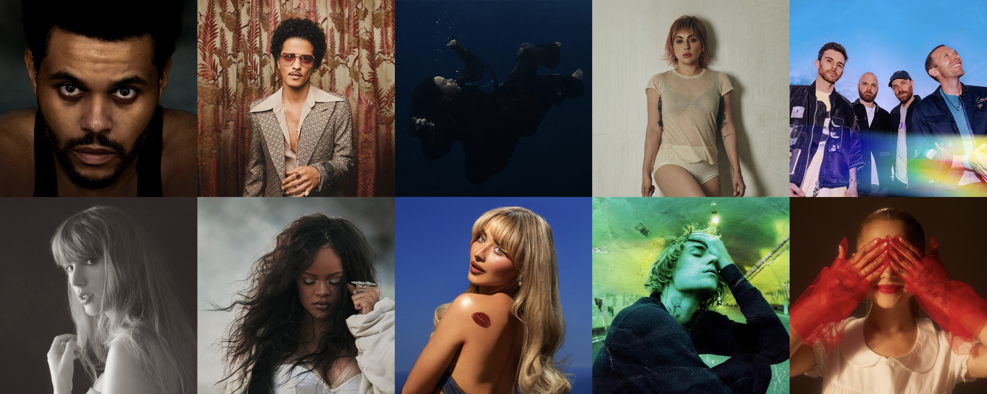 Top 10 most-streamed artists on Spotify – artists with the most monthly listeners in 2024