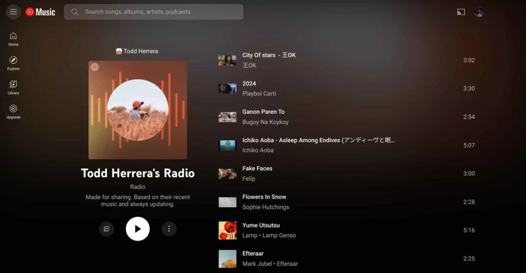 YouTube Music’s new radio makes you the host