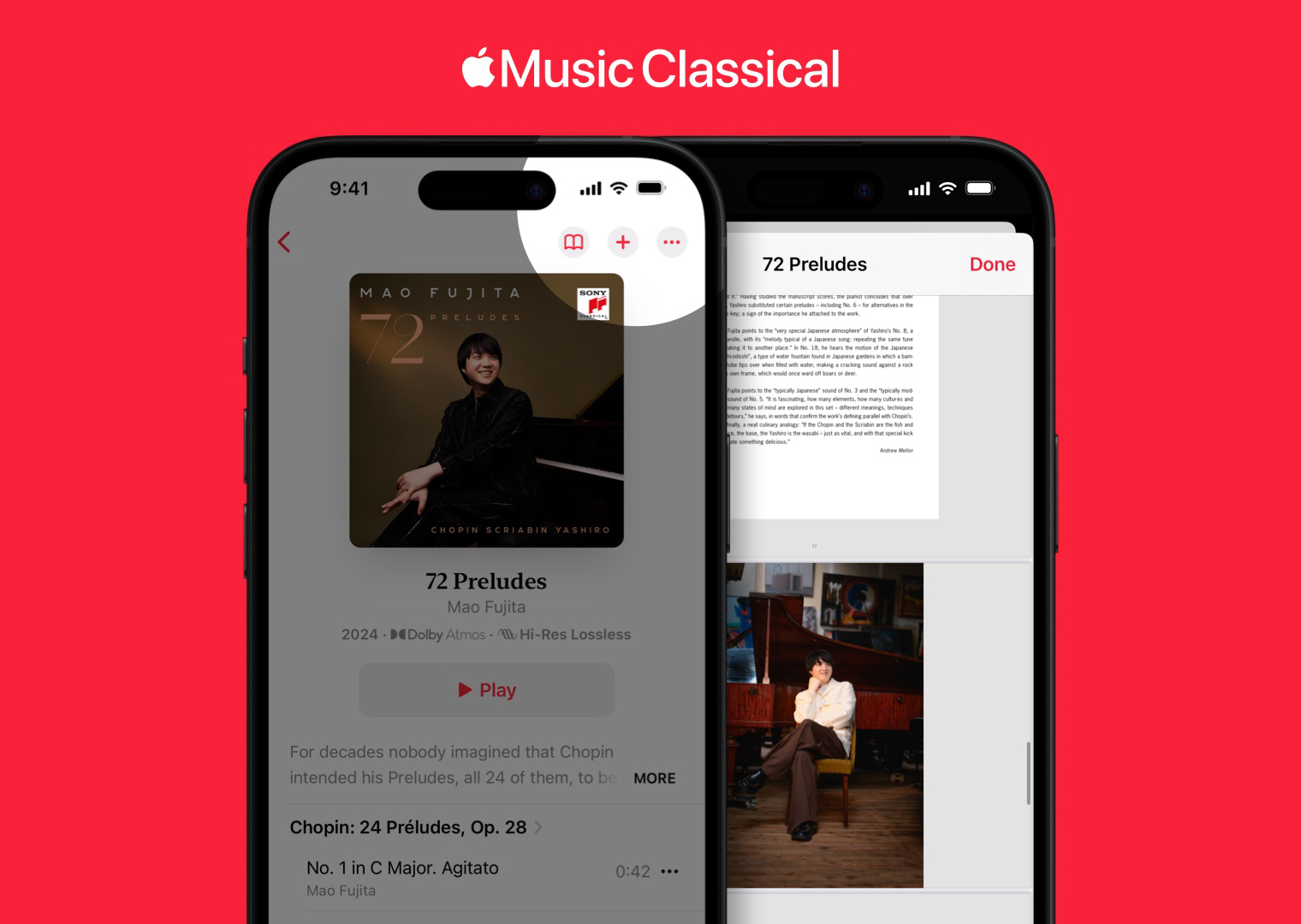 Apple Music Classical 2.0 brings over 50,000 digital booklets to albums