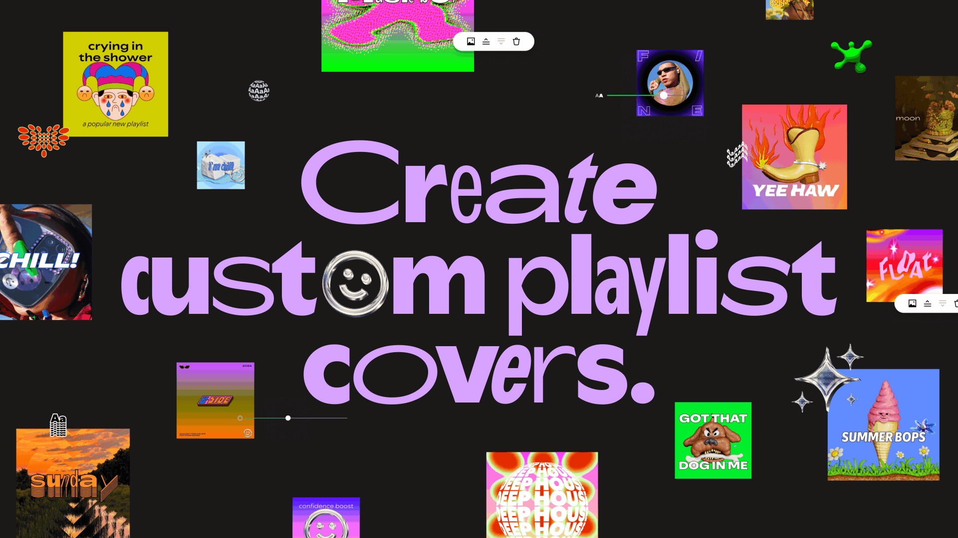 Create beautiful Spotify cover art with their new tool