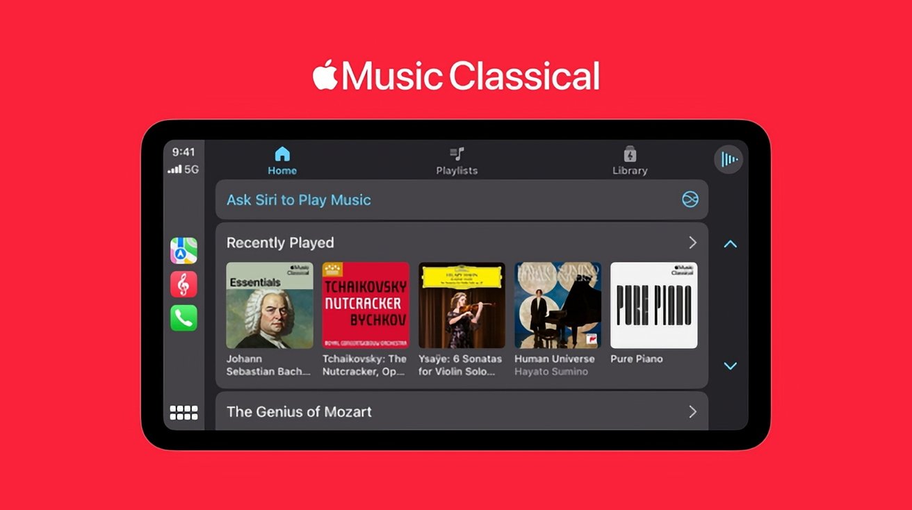 Apple Music Classical is now on CarPlay