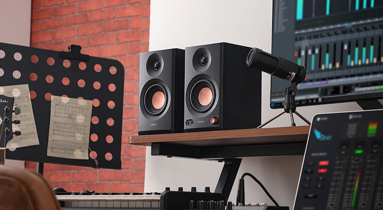 Edifier MR3 powered studio monitor speakers review: The best $120 speakers for small spaces