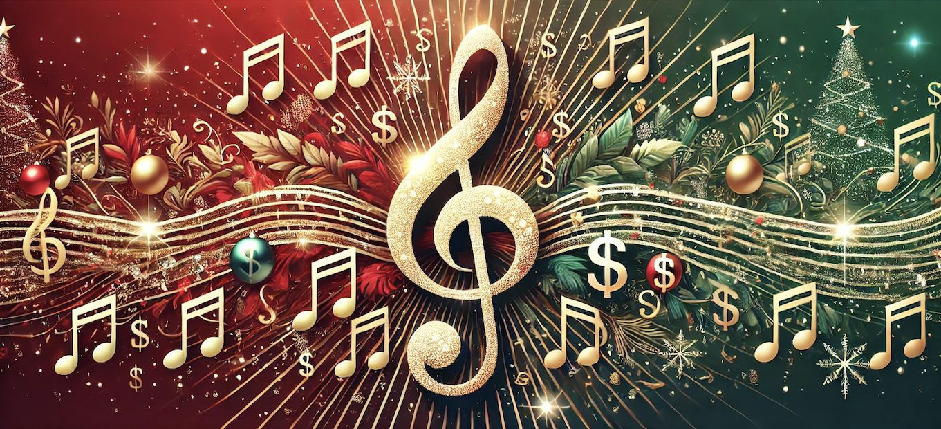 How much do Christmas songs earn in royalties?