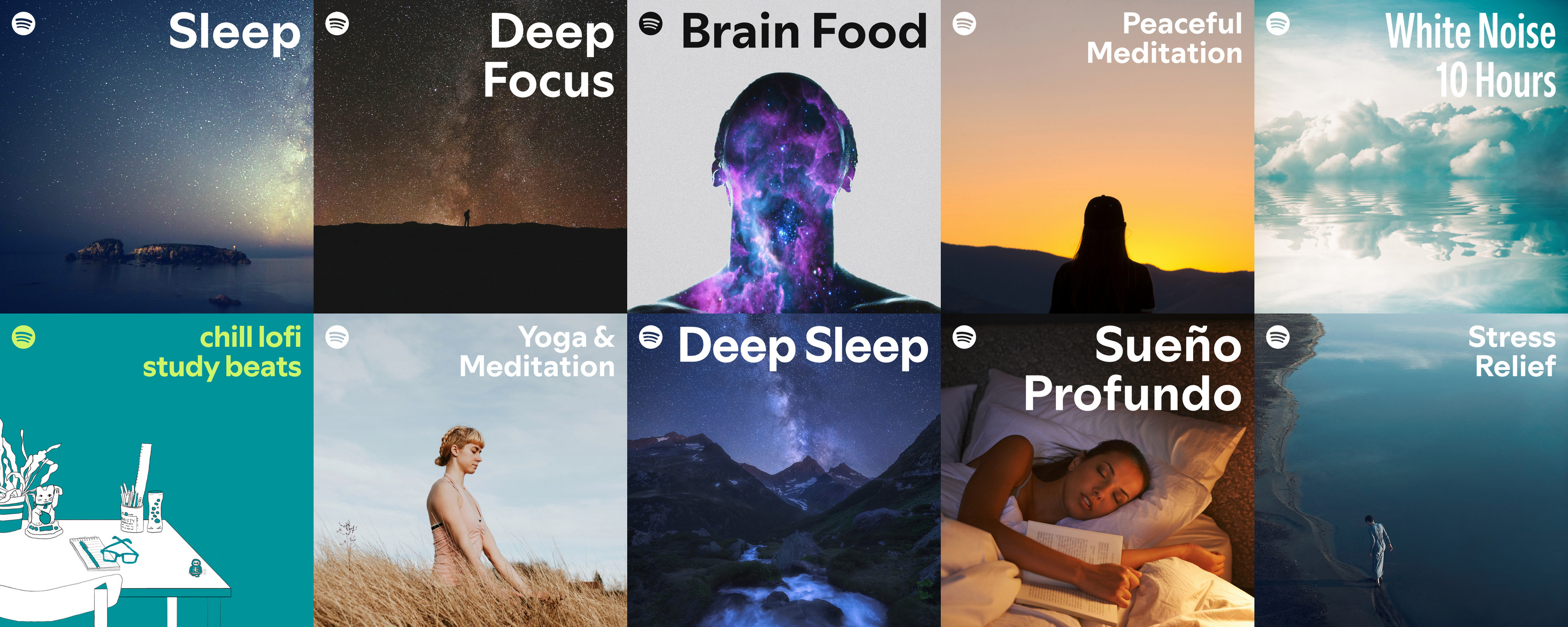 The most-liked ambient Spotify playlists