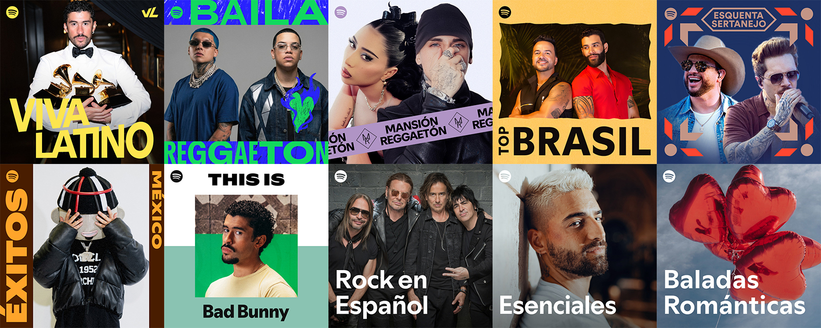 Most popular Latin music playlists on Spotify in 2026